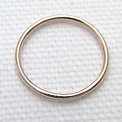 シンプルリング ストレートリング 10金 丸線地金 指輪 ピンクゴールドK10 ピンキーリング ファランジリング ミディリング レディース 究極 バレンタインデー プレゼント格安通販　バレンタイン　人気　ランキング