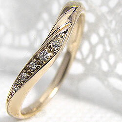 ダイヤモンド リング イエローゴールドK18 K18YG 記念日 結婚 贈り物に 指輪diaring ギフト プレゼント 受注製作 おすすめ ギフト プレゼント...