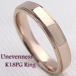 楽天市場 ピンクゴールドk18 シンプルラインリング K18pg ピンキーリング オシャレ プレゼント 指輪 記念日 贈り物 誕生日 ジュエリーアイ 3 7mm幅 ギフト 新生活 在宅 ファッション ジュエリーアイ