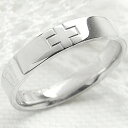 プラチナ900クロスリング Pt900 十字架 指輪 レディースring 記念日 おすすめ ギフト プレゼント 受注製作 クリスマス