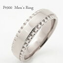 v`i YO w i L  Pt900 men's ring Vv l ANZ  v[g