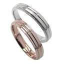 結婚指輪 クロス ペアリング ピンクゴールドK10 ホワイトゴールドK10 十字架 マリッジリング 10金 2本セット 文字入れ 刻印 可能 婚約 結婚式 ブライダル ウエディング おすすめ ギフト プレゼント 受注製作