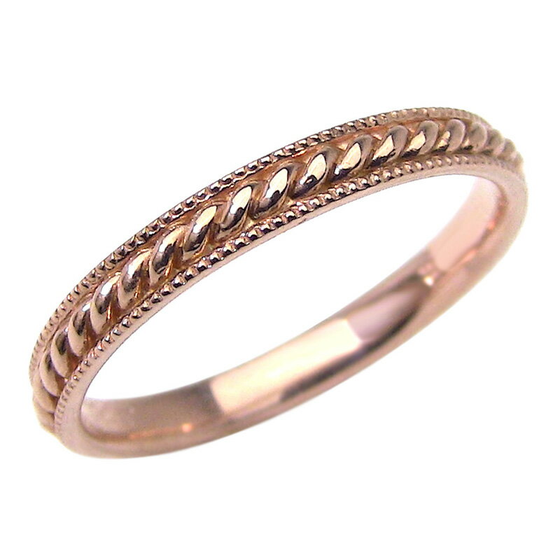 ツイストリング アンティーク 10金 指輪 イエローゴールドK10 レディースリング おすすめ ギフト プレゼント 受注製作 クリスマス