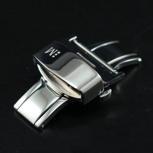 モレラート 新オリジナルプッシュ式Dバックル 観音開き 16,18,20mm メール便発送OK!