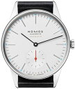 ノモスは安心の正規販売店で　NOMOS　オリオン　ネオマティック　36mm　ORION　neomatik　ホワイト　日本正規品　OR130013W2