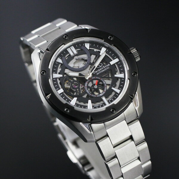 【正規品】【あす楽】【選べる5年延長保証】【36回無金利ローンOK】オリエントスター ORIENTSTAR アバンギャルド スケルトン 41mm ブラックAVANT-GARDE SKELETON RK-AV0A01B