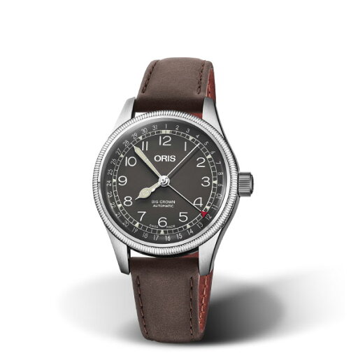 【オリス正規販売店】【選べる5年延長保証】【36回無金利ローンOK】ORIS ビッグクラウン ポインターデイト グレーブラウン 36mm BIG CROWN POINTER DATE 75477494064 【オリス正規販売店】【選べる5年延長保証】【36回無金利ローンOK】ORIS ビッグクラウン ポインターデイト グレーブラウン 36mm BIG CROWN POINTER DATE 75477494064