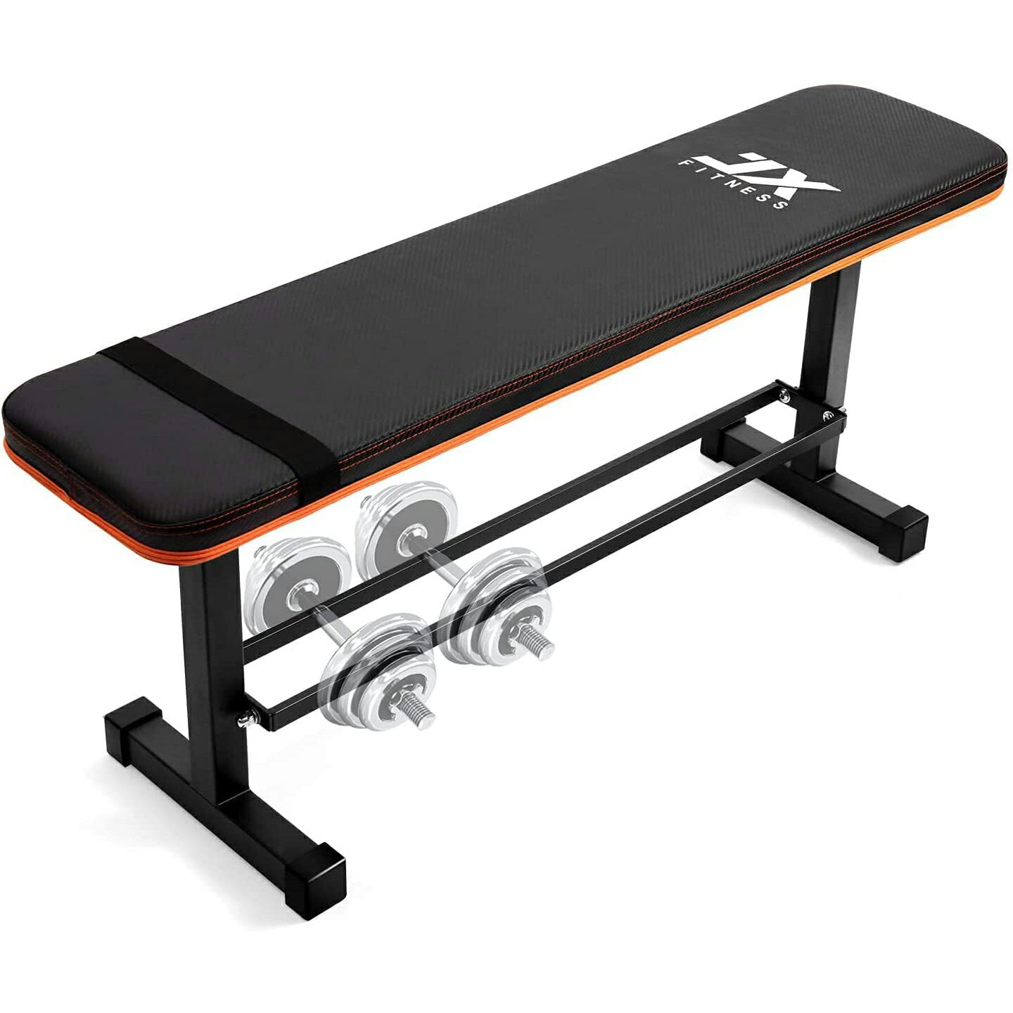 【努力価額】フラットベンチ JX FITNESS 多機能フラットウェイトベンチ トレーニングベンチ 筋トレベン..