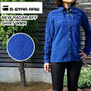 G-STAR RAW ジースターロウ レディース 長袖シャツ シャツ ブランド デニムシャツ 細見え カジュアルシャツ トップス デニム コンパクト 春 秋 冬...