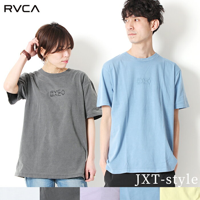 ペアTシャツ 【40％OFF】 RVCA ルーカ FLIP SMALL RVCA 半袖 Tシャツ ロゴ AJ041-229 ブランド tee メンズ ロゴT ユニセックス ブランド シンプル アメカジ 西海岸 SURF リンクコーデ イエロー ブラック プレゼント ギフト