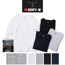 Hanes ヘインズ BEEFY-T ビーフィー サーマル ロンT パックTシャツ Lot/HM4-Q103 パックT メンズ レディース ユニセックス 丈夫 長袖Tシャツ プレゼント プレゼント ギフト