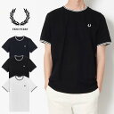 フレッドペリー 【10倍】FRED PERRY フレッドペリー ツインティップTシャツ [Lot/M1588] 正規品 リンガーTシャツ tシャツ Tシャツ カットソー スポーツ 半袖 綿 綿100 メンズ 男性 大人 ブランド 丈夫 頑丈 タフ 春 夏