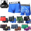 エクストララージ パンツ メンズ 【10倍】XLARGE エクストララージ UNDERWEAR アンダーウェア KNIT BOXER ボクサーパンツ [Lot/XLA1600] パンツ 下着 肌着 メンズ ボクサー ブリーフ 速乾 プリント ブランド プレゼント ロゴ OGゴリラ プレゼント ギフト