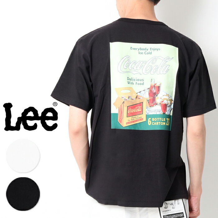 【20％OFF】 LEE リー 半袖 Tシャツ バックプリント LT3083 プリントT イラスト 半袖T teeシャツ メンズ 白 レトロ ホワイト 黒 ブラック 春 夏 ブランド カジュアル ユニセックス おしゃれ アメカジ プレゼント ギフト