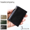 【PT10倍】 HawkCompany ホークカンパニー h.k.c. レザー 三つ折り財布 [Lot/7253] 財布 ウォレット ミニ財布 ミニ コンパクト キャッシュレス イタリアンレザー レザー 本革 革 メンズ レディース 大人 ブランド プレゼント ギフト