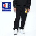 【PT10倍】 Champion スウェットパンツ C3-Y214 秋 冬 リバースウィーブ REVERSE WEAVE コットン 裏起毛 メンズ 暖かい ラク ルームウェア 男性 大人 ジョガーパンツ カジュアル リラックス ズボン プレゼント ギフト チャンピオン 父の日