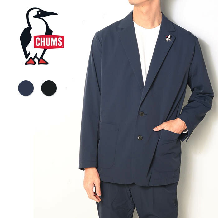 CHUMS チャムス ハリケーンストレッチジャケット Hurricane Stretch Jacket CH04-1344 スーツ ジャケット セットアップ キレイ目 大人カジュアル キレカジ 遊び心