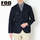 FOB FACTORY GtI[r[t@Ng[ DENIM ENGINEER JKT fjGWjA F2434 fjWPbg GW Y WPbg CgAE^[ { ZBb`fj Be[W d v[g