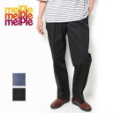 melple メイプル Fairfax Denim Pants フェアファックス デニム パンツ MP4AW003 ワイド パンツ ズボン メンズ カジュアル ...