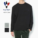 Arvor Maree アルボーマレー MOUTON JERSEY CREW ムートンジャージークルー 裏起毛 スウェット トレーナー MJ-CRW-P メンズ...