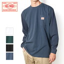 BIG MIKE ビッグマイク サングラスポケット 長袖 Tシャツ 102438300 ロンT メンズ ブラック 白 グリーン ブルー 長袖Tシャツ トップス ...