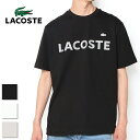 LACOSTE ラコステ 半袖 ヘビーウェイトブランドネームロゴTシャツ TH2299 メンズ 半袖 Tシャツ オーバーサイズ プリントT ブランド 綿100 ...