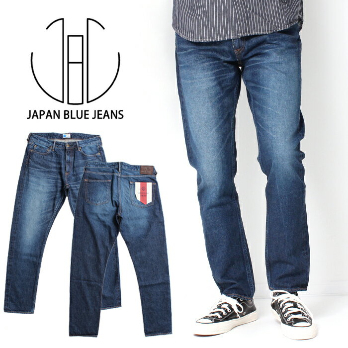 JAPAN BLUE JEANS ジャパンブルージーンズ PREP 13.5oz コートジボワール綿 セルヴィッチ  Tapered ジッパー デニム メンズ パンツ ジャパンブルー ビンテージ プレゼント プレゼント ギフト