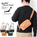 バトラーバーナーセイルズ ショルダーバッグ メンズ Butler Verner Sails バトラーバーナーセイルズ 馬革 スクエアジップ ショルダー [Lot/JA-2427] ショルダーバッグ ボディバッグ 鞄 かばん バッグ 斜め掛け ショルダー メンズ レディース お揃いプレゼント ギフト 贈り物父の日 ギフト プレゼント ギフト