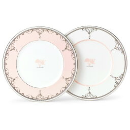 ペア食器（5000円程度） ジルスチュアート(JILL STUART) プレートセットペア 21cm ギフト 食器 ブランド