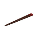 子供用 箸 ナルミ クラウンキッズ こどものおはし 持ちやすい八角箸(朱) 17cm 〈KW596-5〉 木製 漆仕上