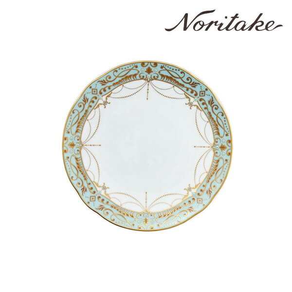 オマージュ コレクション 18cm クーププレート （藍白絵唐草文） 〈H-772J/T2410〉 ノリタケ 食器 皿