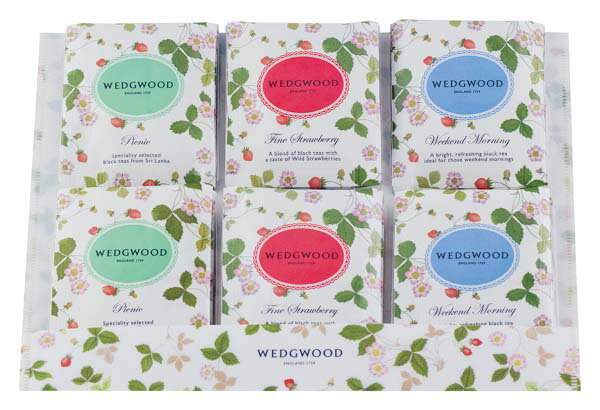 ウェッジウッド ワイルドストロベリーティーバッグ 〈WSN-10TB〉