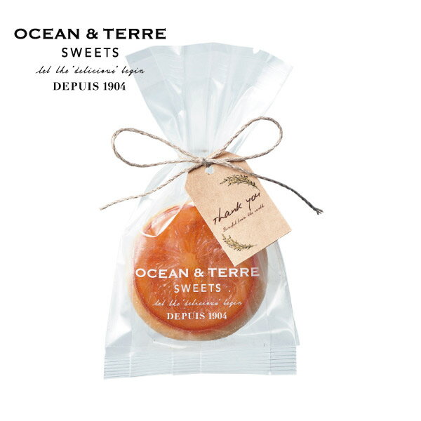 OCEAN＆TERRE オーシャンテール スイーツ オレンジクッキー 1個 手土産 スイーツ ギフト 初節句 父の日