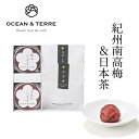 Premium 紀州南高梅&日本茶セットB OTVL8 オーシャンテール OCEAN&TEREE 〈A584〉 出産内祝い 結婚内祝い 新築内祝い 快気祝い お返し 粗品 記念品 香典返し 法事 法要 お礼 引き出物