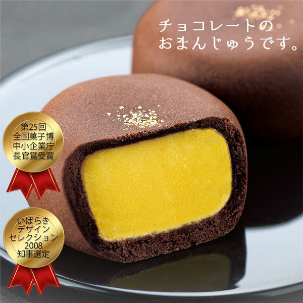 チョコレートまんじゅう 天満月 あまみつき 10個入り 個包