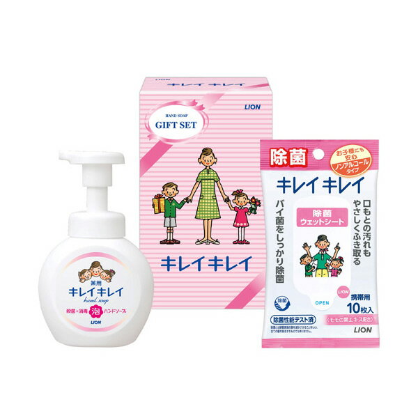 楽天ランキング受賞! 在庫限り 【当日出荷】 ライオン キレイキレイ ギフトセット LKG-6A LION 除菌シート 除菌グッズ 手洗い 石鹸 泡石鹸 せっけ...