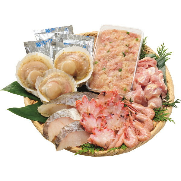 メーカー直送 2025 お歳暮 海の幸と知床どりの鍋セット 御歳暮 寒中見舞 ウィンターギフト