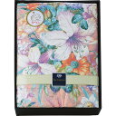 ダウン50%入り 日本製羽毛肌掛けふとん ピンク 〈BUF-1202P〉 布団・ケット