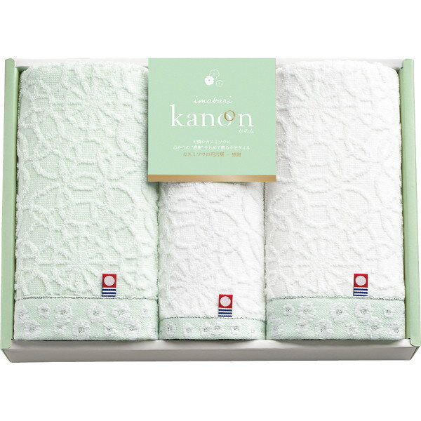 今治かのん フェイス・ハンドタオルセット 〈68030〉 rd-r8a