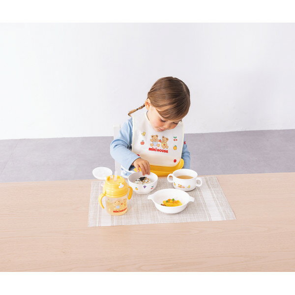 ミキハウス テーブルウェアセット 〈46-7155-688〉 ギフトセット