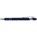 メタルラバータッチペン ネイビー 〈P3305-2〉 販促品 イベントグッズ 粗品 景品 記念品 成約記念 来場記念