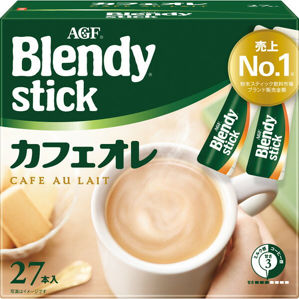 AGF ブレンディスティックカフェオレ (27本) コーヒー 〔豆8〕