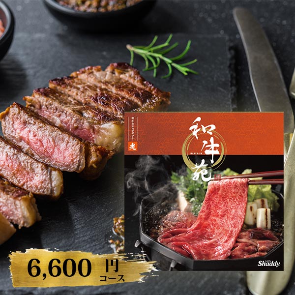 カタログギフト 和牛苑 光 ひかり 6600円コース 〈228002460〉 和牛 肉 専門 おすすめ グルメ ギフトカタログ 初節句