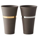 J-mode リングペアカップ 〈02551〉 M-mode 食器セット 焼酎 グラス 陶器 お酒 グラス 結婚祝い 引き出物 新築祝い おしゃれ