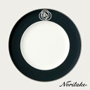 エイダン 24cmプレート(黒) ノリタケ Noritake 正規品 〈4867-1L/97316〉 皿 単品 化粧箱なし 自宅用 買い替え