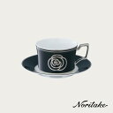 エイダン カップ&ソーサー(黒) ノリタケ Noritake 正規品 〈4867-1L/T93687〉 碗皿 ギフト