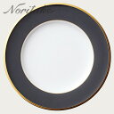 墨小紋 27.5cmプレート Noritake ノリタケ 食器 〈4949J/59520〉 化粧箱なし