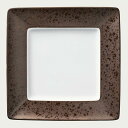 (銀線なし) 26.5cmスクエアプレート ノリタケ クリフ Noritake CLIFF 〈10-681L/91134〉 電子レンジ対応 化粧箱なし 食器 皿...