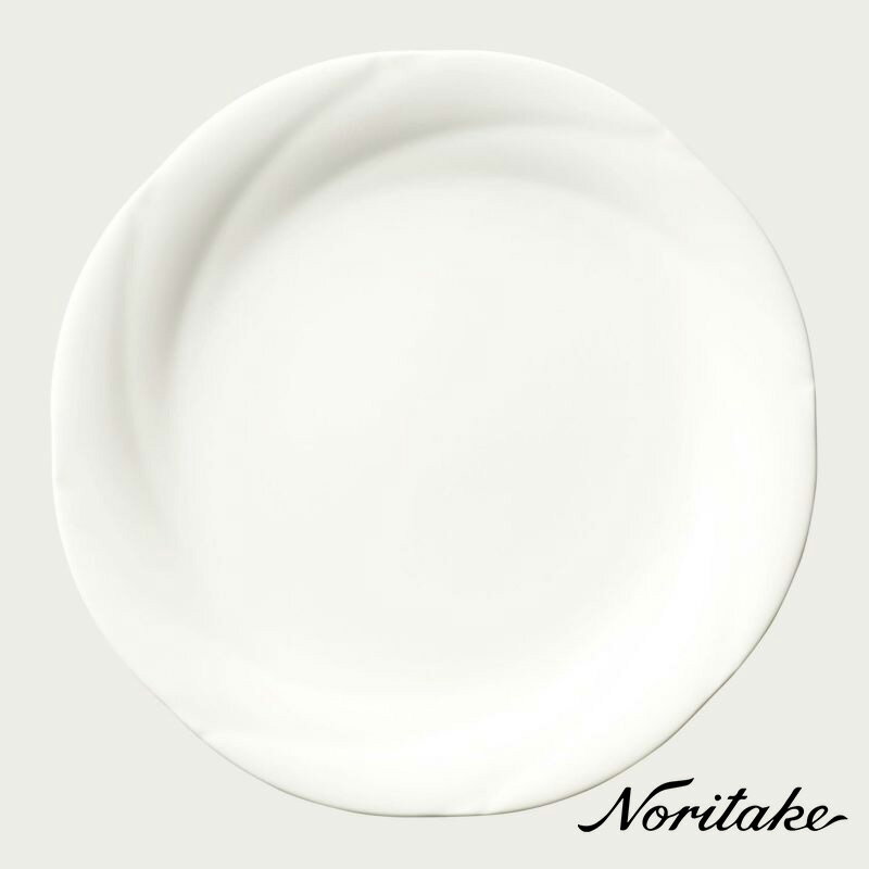 ノリタケ 食器 アンサンブルホワイト 26.5cmプレート ノリタケ Noritake 〈9640L/59320A〉 白い食器 皿 化粧箱なし