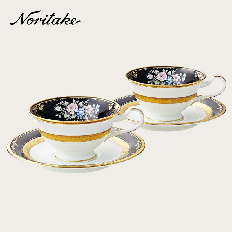 イブニングマジェスティ カップ&ソーサーペア ソーサーのみイニシャル入り ノリタケ Noritake 〈4818-1IS/P59587〉 碗皿 正規品取扱店 新...